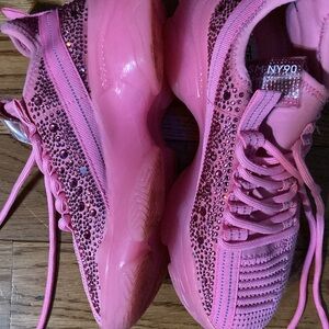 COPY - Steve Madden SM NY 90 Pink Rhinestones Sneakers